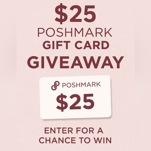Poshmark $25 Gift Card GIVEAWAY🔥🔥 - Picture 1 of 1